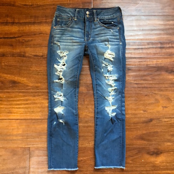 american eagle capris